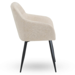 Horeca-Armstoel-JESSICA-Creme-Vintage-Stof-Z