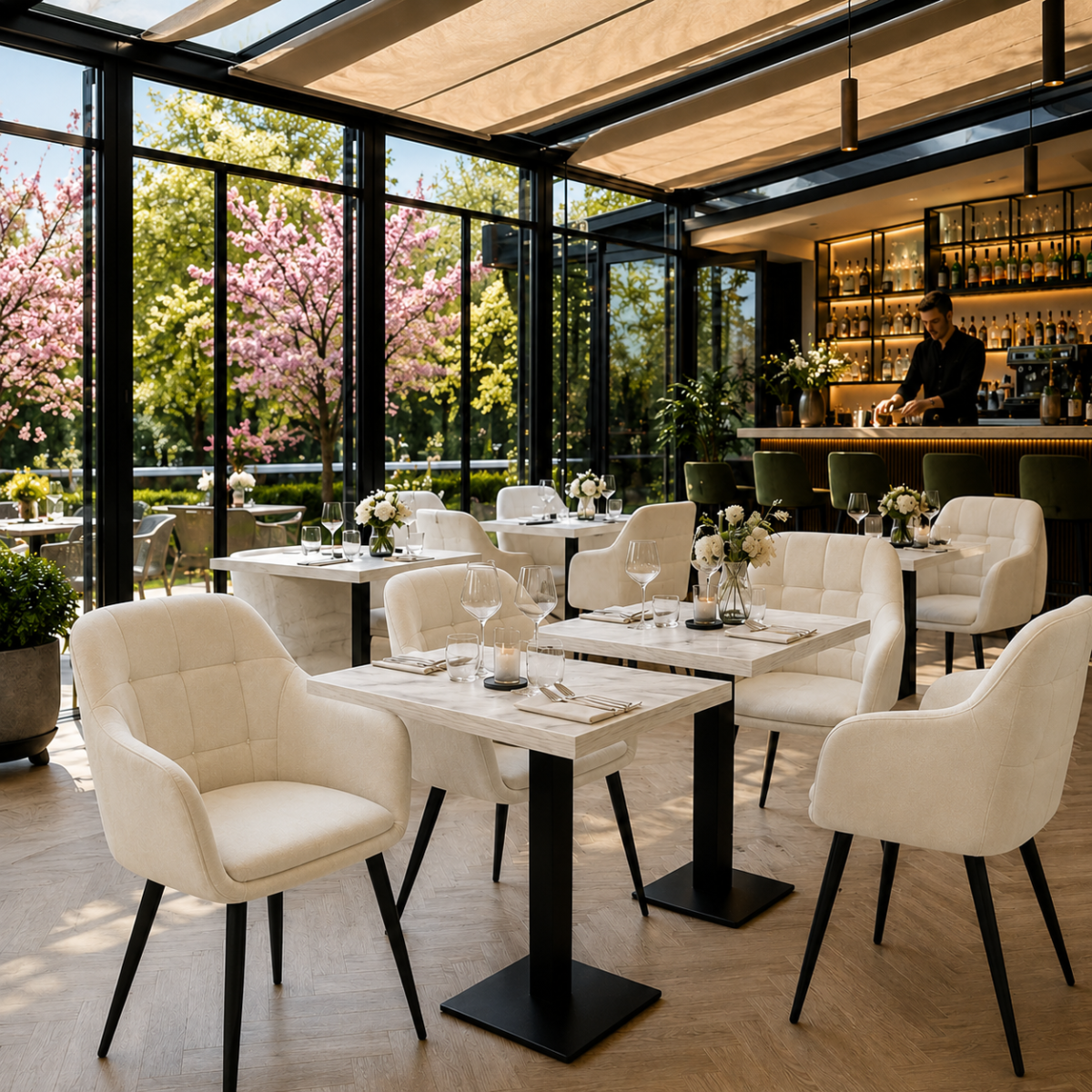 Horeca-Armstoel-JESSICA-Wit-Stof-10