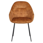 Horeca-Armstoel-OSLO-Goud-Velvet-Fluweel-V