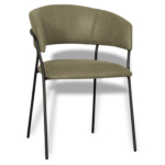Horeca-Armstoel-LUUK-Moss-Microvezel