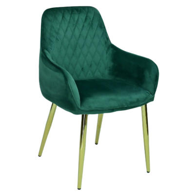 Horeca-Armstoel-Velvet-Fluweel-Luxor-Groen