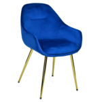 Horeca-Armstoel-Velvet-Fluweel-Oslo-Blauw