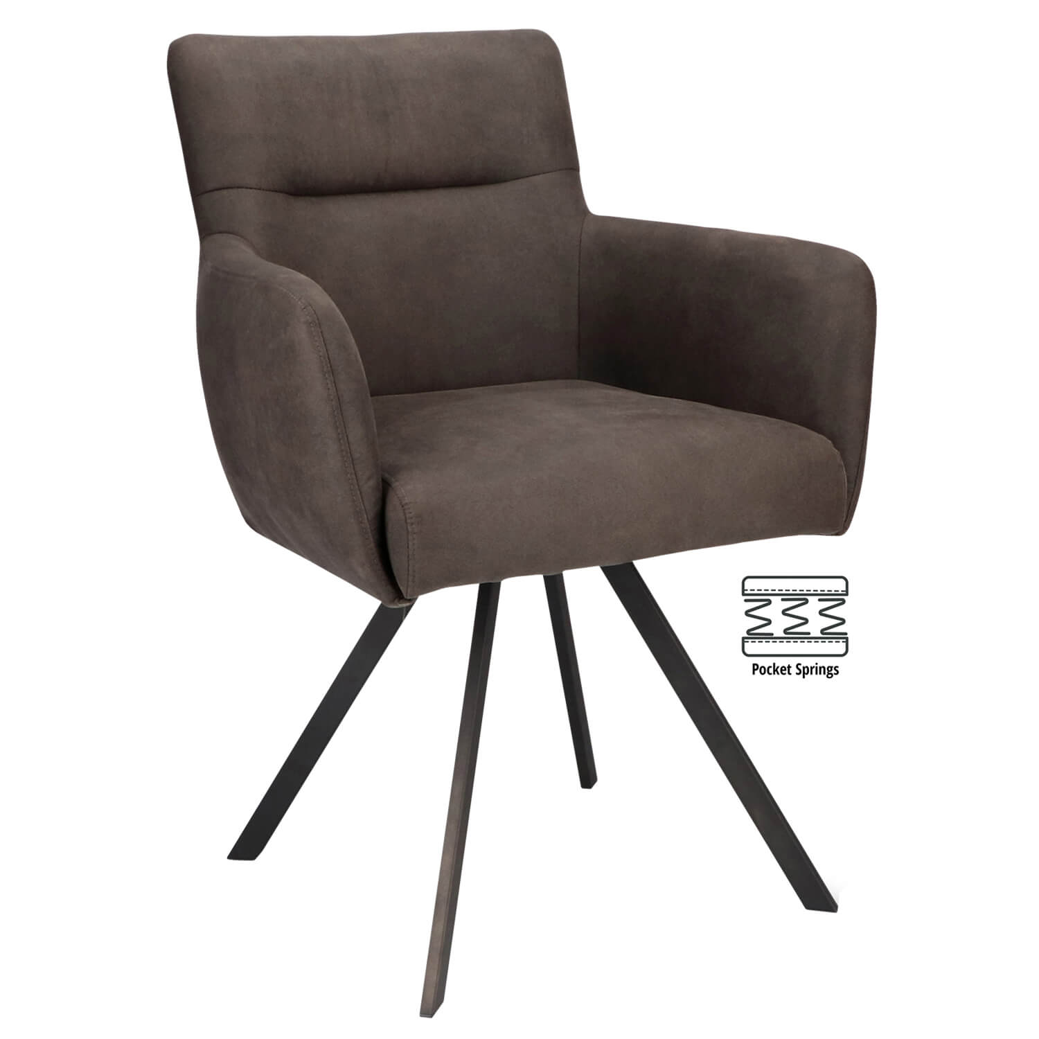 Horeca-Fauteuil-Kate-Vintage-Grijs