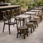 Terras-Barkruk-ISLAND-Stapelbaar-Wenge-Rattan