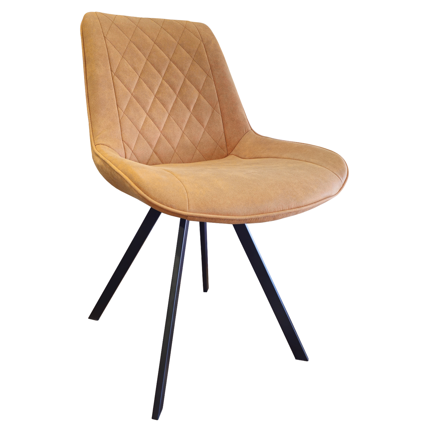 Horeca-Stoel-Tes-Diamond-Vintage-Cognac