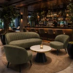 Horeca-Fauteuil-Lounge-bank-JULIA-olijf-Microvezel-new-2