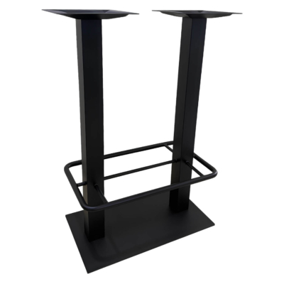 Horeca-Statafelonderstel-Staal-70x40-Hoogte-108-Cm-Zwart-B-341H-F