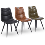 Horeca-Stoel-MARRAKESH-Zwart-Kunstleer-M