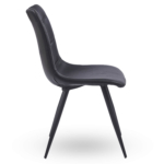 Horeca-Stoel-MARRAKESH-Zwart-Kunstleer-Z