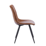 Horeca Stoel - MARRAKESH - Cognac Kunstleer - Afbeelding 4