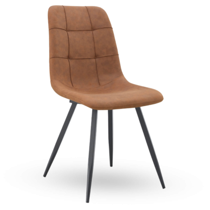 Horeca Stoel - NILA - Cognac Vintage Microvezel