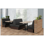 Horeca-Dubbel-Eetbank-Safran-Kunstleer-Model-1