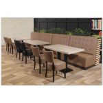 Horeca-Eetbank-Luna-120-cm-Kunstleer-Taupe-Model-3