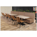 Horeca-Eetbank-Luna-120-cm-Kunstleer-Taupe-Model-4