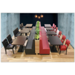 Horeca-Eetbank-Luna-120-cm-Kunstleer-Zwart-Model-10