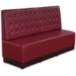 Horeca-Eetbank-Luna-180-cm-Kunstleer-Bordeaux