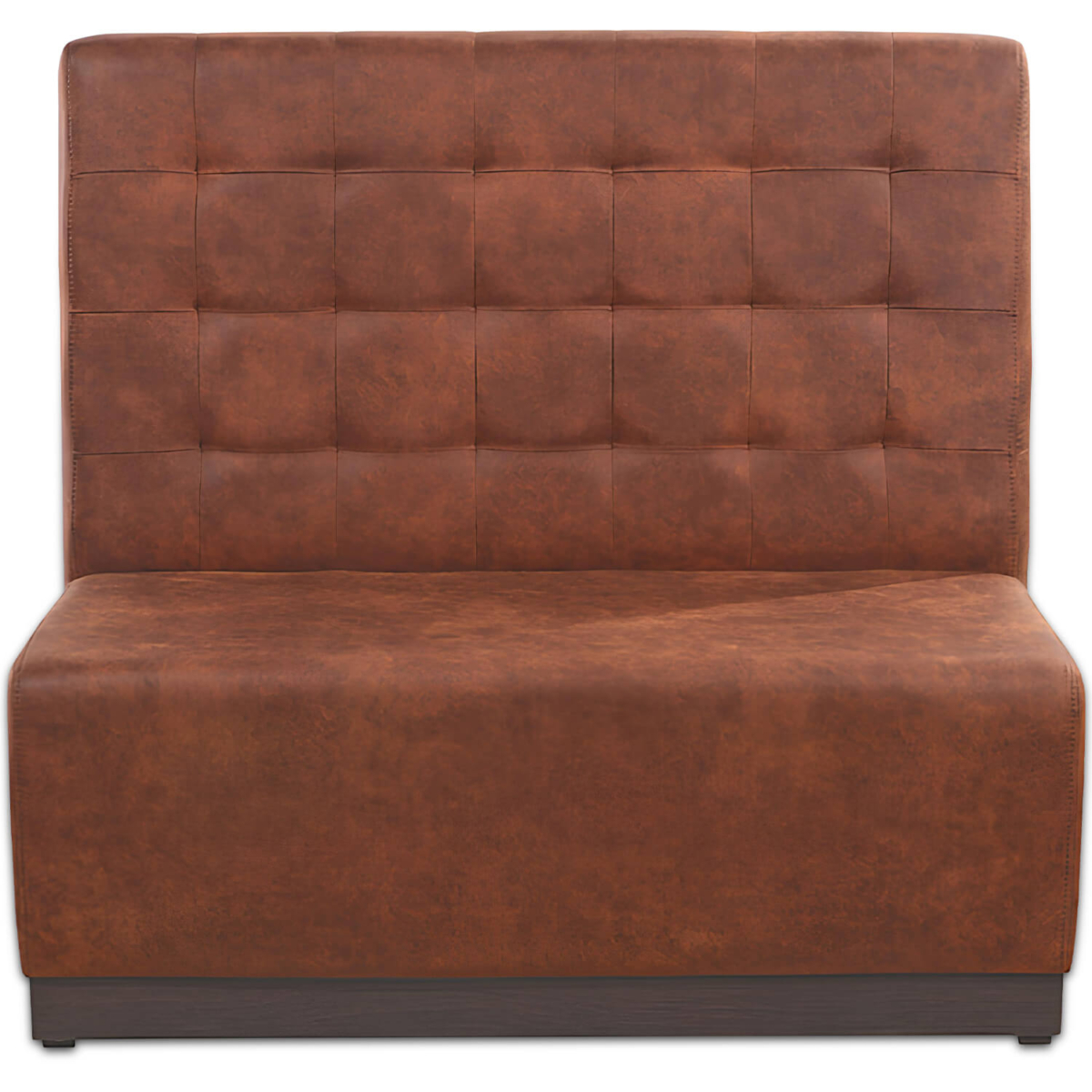 Horeca-Eetbank-Napoli-120-cm-Vintage-Microvezel-Cognac-V