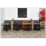 Horeca-Eetbank-Napoli-120-cm-Vintage-Microvezel-Olijf-Model-6