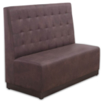 Horeca-Eetbank-Napoli-140-cm-Vintage-Microvezel-Bruin