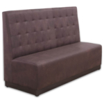 Horeca-Eetbank-Napoli-160-cm-Vintage-Microvezel-Bruin