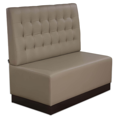 Horeca-Eetbank-Napoli-Kunstleer-Taupe