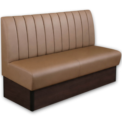 Horeca-Eetbank-Safran-160-cm-Kunstleer-Karamel