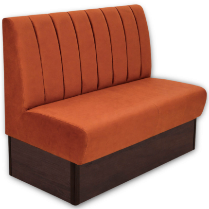 Horeca-Eetbank-Safran-Velvet-Fluweel-Roest-120-cm