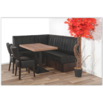 Horeca-Eetbank-Safran-Zwart-Model-12