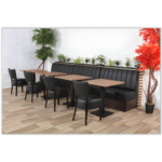 Horeca-Eetbank-Safran-Zwart-Model-7