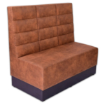 Horeca-Eetbank-Toledo-Microvezel-Cognac