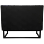 Horeca-Eetbank-Troje-Kunstleer-Zwart-A