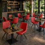 Horeca-Stoel-HERCULES-bordeaux-Kunstleer-M