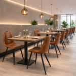 Horeca-Stoel-MARRAKESH-cognac-Kunstleer