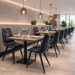 Horeca-Stoel-MARRAKESH-zwart-Kunstleer