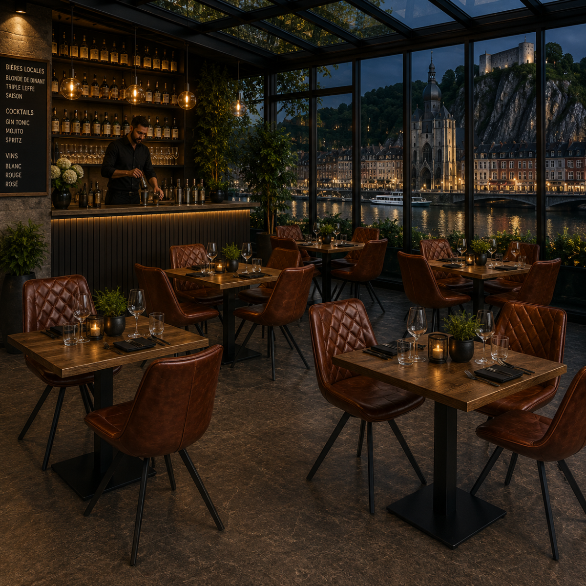 Horeca-Stoel-TES-DIAMOND-Bruin-Kunstleer-5