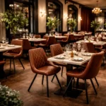 Horeca-Stoel-TES-DIAMOND-bruin-Kunstleer