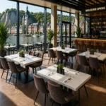 Horeca-Tafelblad-DUBLIN-MARMER-WIT-5-cm-Dik-70x120