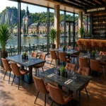 Horeca-Tafelblad-DUBLIN-MARMER-zwart-5-cm-Dik-70x120