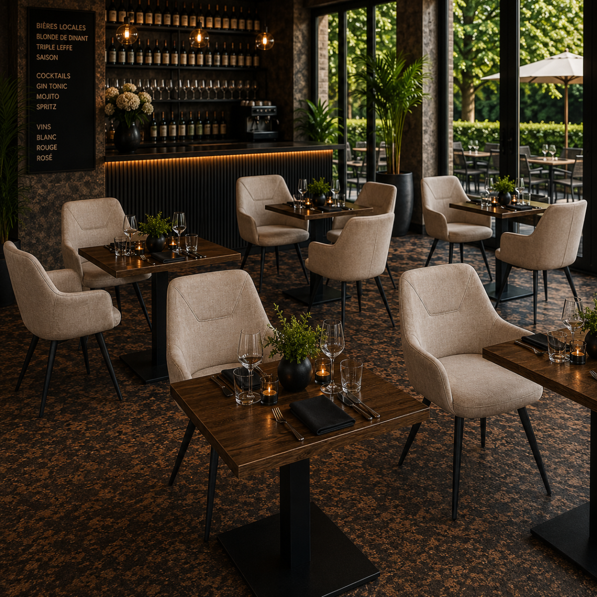Horeca-Armstoel-AVRIL-creme-Stof-12
