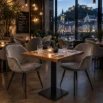 Horeca-Armstoel-FIONA-grijs-Velvet-Fluweel