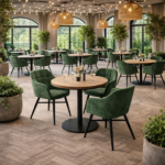 Horeca-Armstoel-JESSICA-hunter-Stof-model-1