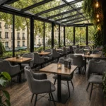Horeca-Armstoel-JEWEL-antraciet-Velvet-Fluweel