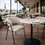 Horeca-Armstoel-LUUK-naturel-Elite-Stof-model-1