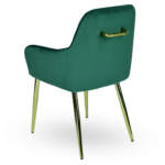 Horeca-Armstoel-LUXOR-Groen-Velvet-Fluweel-ZA