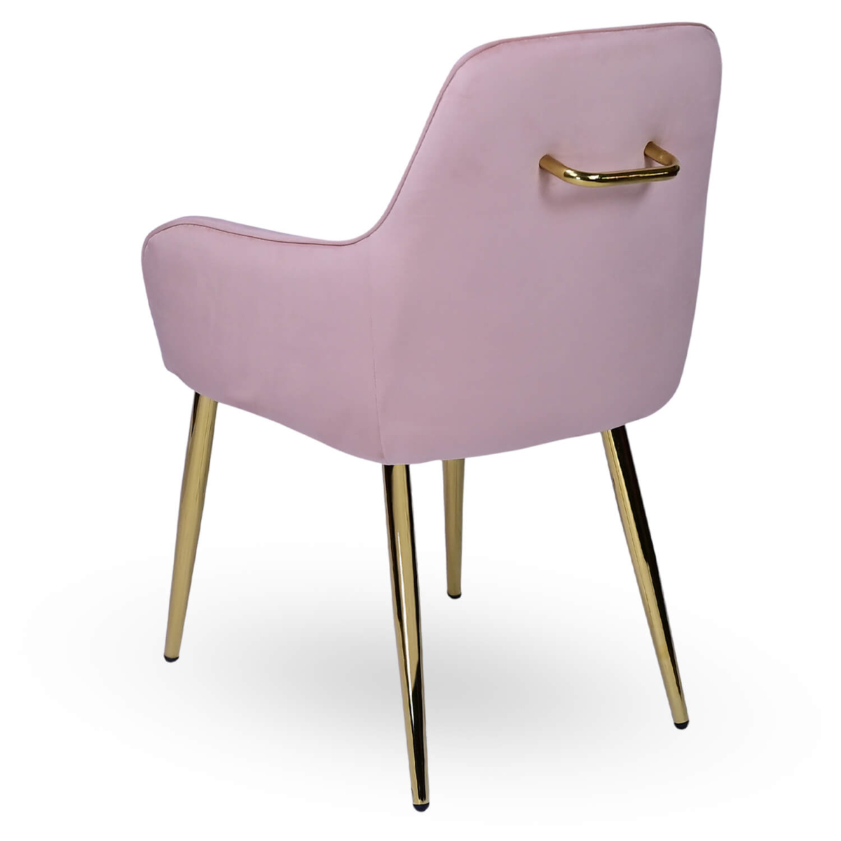 Horeca-Armstoel-LUXOR-Roze-Velvet-Fluweel-ZA