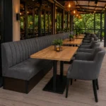 Horeca-Armstoel-OMEGA-Antraciet-Microvezel