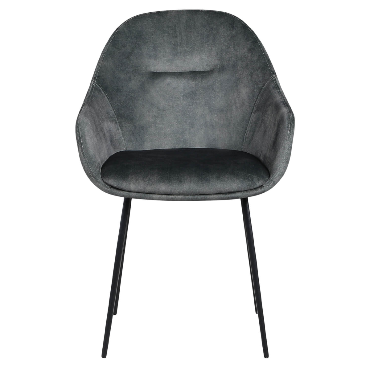 Horeca Armstoel - OSLO - Olijf Velvet/Fluweel - Afbeelding 6