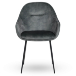 Horeca-Armstoel-OSLO-Olijf-Velvet-Fluweel-V