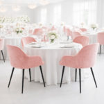 Horeca-Armstoel-OSLO-Roze-Velvet-Fluweel-model-1