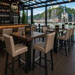 Horeca-Houten-Barstoel-JARNO-taupe-Kunstleer-new